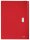 LEITZ Fächermappe recycle 4624 5 Fächer rot, 1 St.