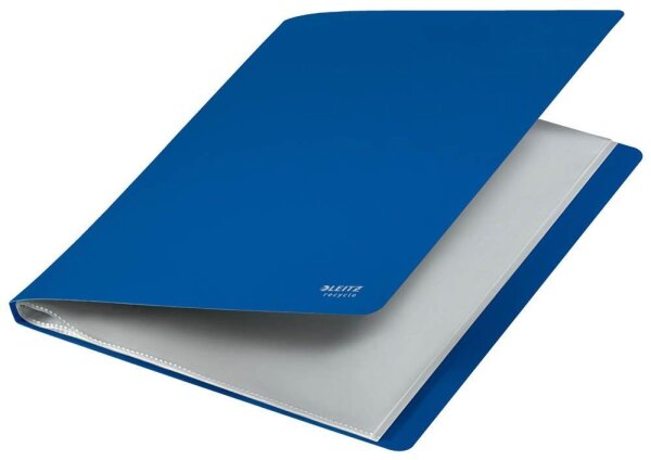 LEITZ Recycle 4676 Sichtbuch DIN A4, 20 Hüllen blau, 1 St.