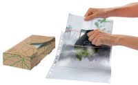 LEITZ Prospekthüllen Recycle 4022 DIN A4 transparent genarbt 0,07 mm, 40 St.