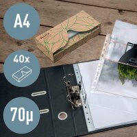 LEITZ Prospekthüllen Recycle 4022 DIN A4 transparent...