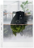 LEITZ Prospekthüllen Recycle 4022 DIN A4 transparent genarbt 0,07 mm, 40 St.