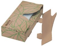 LEITZ Prospekthüllen Recycle 4022 DIN A4 transparent genarbt 0,07 mm, 40 St.