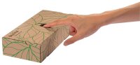 LEITZ Prospekthüllen Recycle 4022 DIN A4 transparent genarbt 0,07 mm, 40 St.