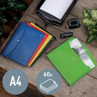 LEITZ Dokumententasche Recycle 4678 DIN A4 grün genarbt, 1 St.