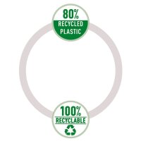 LEITZ Dokumententasche Recycle 4678 DIN A4 gelb genarbt, 1 St.