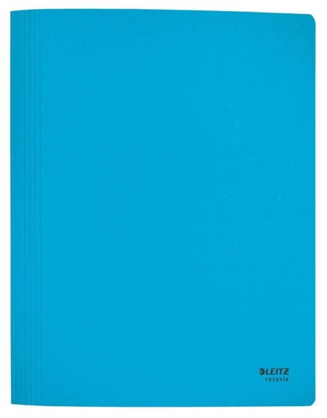LEITZ Schnellhefter Recycle 3904 Karton blau DIN A4, 1 St.