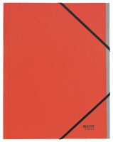LEITZ Ordnungsmappe recycle 3914 6 Fächer rot, 1 St.
