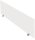 Kerkmann Tischtrennwand Move 19375210, weiß 160,0 x 45,0 cm, 1 St.