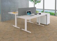 Kerkmann Tischtrennwand Move 19375312, grafit 160,0 x...
