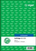 SIGEL Auftrag Formularbuch AU525, 1 St.