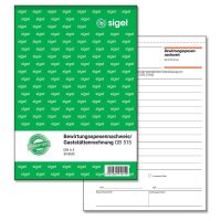 SIGEL Bewirtungskostenbeleg Formularbuch GB515, 1 St.
