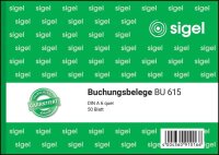 SIGEL Buchungsbeleg Formularbuch BU615, 1 St.