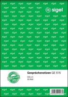 SIGEL Gesprächsnotiz Formularbuch GE515, 1 St.