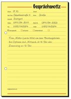 SIGEL Gesprächsnotiz Formularbuch GE513, 1 St.