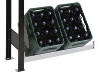 SCHULTE Anbauregal 37003-S schwarz, silber 75,0 x 30,0 x...