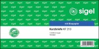 SIGEL Kurzbrief Formularbuch KF213, 1 St.