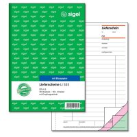SIGEL Lieferschein mit Empfangsschein Formularbuch LI535,...