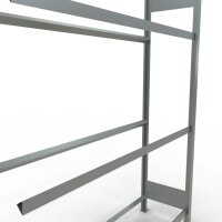 SCHULTE Anbau-Schwerlast-Weitspannregal 13913 silber 150,0 x 40,0 x 200,0 cm