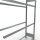SCHULTE Anbau-Schwerlast-Weitspannregal 13913 silber 150,0 x 40,0 x 200,0 cm