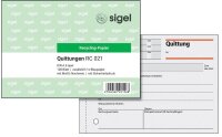 SIGEL Quittung, MwSt. separat ausgewiesen Formularbuch...