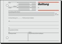 SIGEL Quittung, MwSt. separat ausgewiesen Formularbuch...