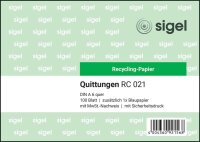 SIGEL Quittung, MwSt. separat ausgewiesen Formularbuch RC021, 1 St.