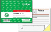 SIGEL Quittung mit MwSt. separat ausgewiesen, mit...