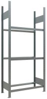 SCHULTE Reifenregal 13820 silber 90,0 x 40,0 x 200,0 cm