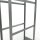 SCHULTE Reifenregal 13820 silber 90,0 x 40,0 x 200,0 cm