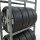 SCHULTE Reifenregal 13820 silber 90,0 x 40,0 x 200,0 cm