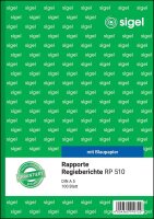SIGEL Rapport/Regiebericht Formularbuch RP510, 1 St.