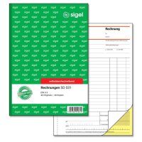 SIGEL Rechnung Formularbuch SD031, 1 St.