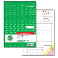 SIGEL Rechnung mit fortlaufenden Nummern Formularbuch...