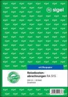 SIGEL Reisekostenabrechnung/Einzelreise Formularbuch RA515, 1 St.