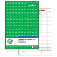 SIGEL Reisekostenabrechnung monatlich Formularbuch RA415,...