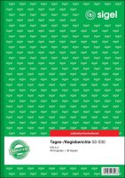 SIGEL Tages-/Regiebericht Formularbuch SD030, 1 St.
