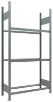 SCHULTE Reifenregal 20770 silber 110,0 x 40,0 x 200,0 cm