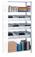 SCHULTE Anbauregal 14275 silber, verzinkt 100,0 x 50,0 x...