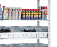 SCHULTE Anbauregal 14275 silber, verzinkt 100,0 x 50,0 x...