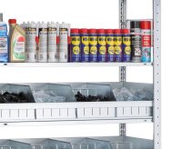 SCHULTE Kleinteileregal 14270 silber, verzinkt 100,0 x...