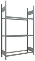 SCHULTE Reifenregal 20778 silber 120,0 x 40,0 x 200,0 cm