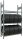 SCHULTE Reifenregal 20778 silber 120,0 x 40,0 x 200,0 cm