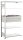 SCHULTE Anbauregal 14685 silber 100,0 x 50,0 x 200,0 cm