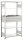 SCHULTE Schwerlast-Schubladenregal 14680 silber 100,0 x 50,0 x 200,0 cm
