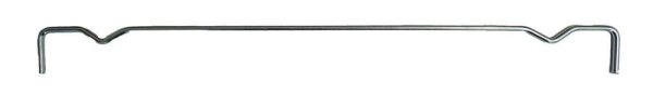 SCHULTE Trennführung für Schrägbodenregale silber 60,0 cm, 1 St.
