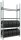 SCHULTE Reifenregal 20997 silber 150,0 x 40,0 x 275,0 cm