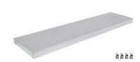 SCHULTE Stahlfachboden silber 100,0 x 25,0 cm, 1 St.