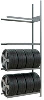 SCHULTE Anbau-Schwerlastregal 20988 silber 105,0 x 40,0 x...