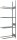 SCHULTE Anbau-Schwerlastregal 20988 silber 105,0 x 40,0 x 275,0 cm