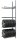 SCHULTE Anbau-Schwerlastregal 20983 silber 90,0 x 40,0 x 275,0 cm